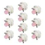 10 PCS B8.4 0.2W DC12V Wedge Instrument Panel COB LED Light Dashboard Gauge Cluster Indicator Lamp Bulb