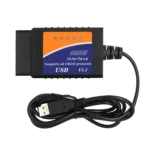 OBD ELM327 V1.5 USB Car Fault Diagnostic Scanner with CH340T Chip - Image 2