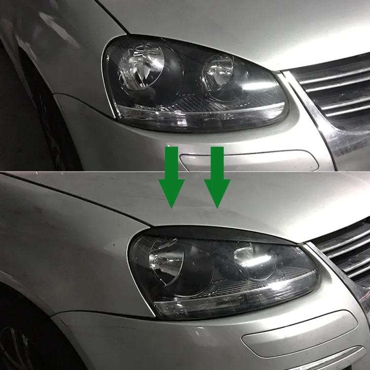 CRP4600_B1.webp Car Headlight Eyebrow Decoration Sticker for Volkswagen Golf 5 - Image 2