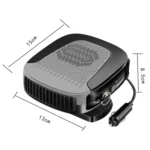 12V Car Heater Multifunctional Defrosting and Defogging Heater - Image 2