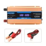 Carmaer Modified Sine Wave 24V to 220V 1200W Car Multi-function Double Digital Display Inverter Household Power Converter - Image 2
