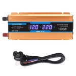 Carmaer Modified Sine Wave 48V to 220V 1600W Car Multi-function Double Digital Display Inverter Household Power Converter - Image 2