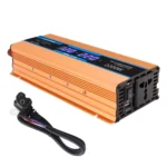 Carmaer Modified Sine Wave 48V to 220V 2200W Car Multi-function Double Digital Display Inverter Household Power Converter