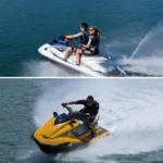 Water Motorcycle Rearview Mirror Reflective Mirror For VXR/FS, Specification: Single Left - Image 5