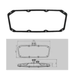 Pair Car UTV Central Mirror Rearview Mirror - Image 4