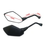ZF001-185B Pair Rearview Mirror Reflective Mirror for Four-wheeler ATV - Image 2