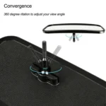 UTV-10 Sandy Beach Car Big View Rearview Mirror for UTV / ATVs, 1.5 inch, 1.75 inch, 2 inch - Image 4