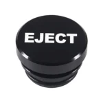 2 PCS Car / Motorcycle EJECT Letter Metal Cigarette Lighter Dust Cover - Image 2