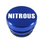 2 PCS Car / Motorcycle NITROUS Letter Metal Cigarette Lighter Dust Cover - Image 2