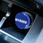 2 PCS Car / Motorcycle NITROUS Letter Metal Cigarette Lighter Dust Cover - Image 6