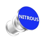 2 PCS 12V Car / Motorcycle NITROUS Letter Metal Cigarette Lighter Cigarette Butt - Image 2