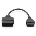 22Pin to 16Pin Car OBD2 Conversion Cable OBDII Diagnostic Adapter Cable for Toyota - Image 2
