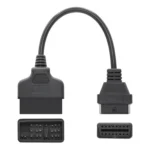 22Pin to 16Pin Car OBD2 Conversion Cable OBDII Diagnostic Adapter Cable for Toyota - Image 4