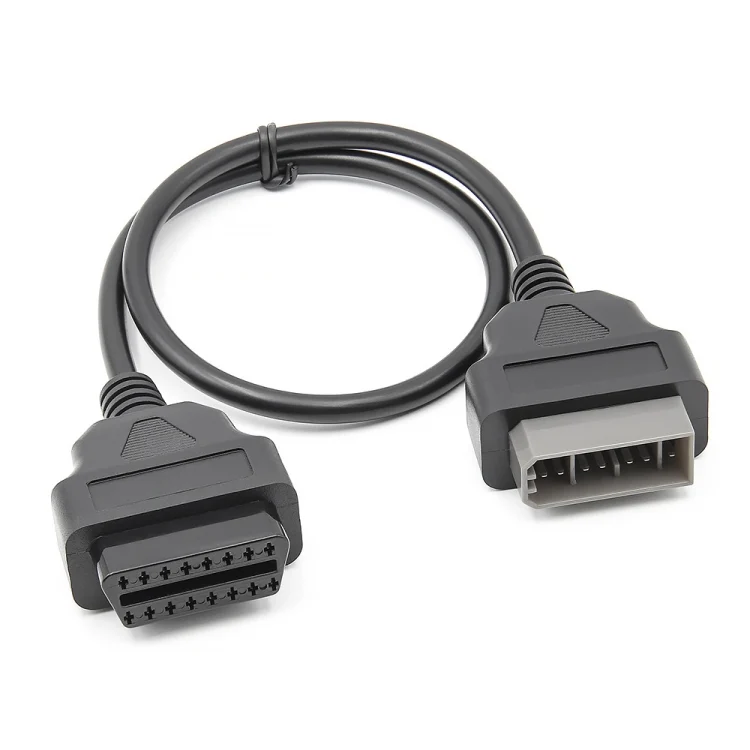 14Pin to 16Pin Car OBD2 Conversion Cable OBDII Diagnostic Adapter Cable for Nissan