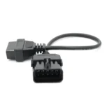 10Pin to 16Pin Car OBD2 Conversion Cable OBDII Diagnostic Adapter Cable for Opel - Image 2