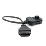 10Pin to 16Pin Car OBD2 Conversion Cable OBDII Diagnostic Adapter Cable for Opel - Image 3