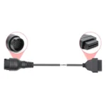 38Pin to 16Pin Truck OBD2 Conversion Cable OBDII Diagnostic Adapter Cable for Iveco - Image 4
