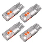 4 PCS T10 DC12V / 2W Car Clearance Light 9LEDs SMD-3030 Lamp Beads
