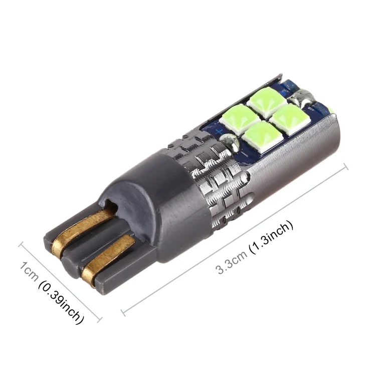 CRP4747BB_2.webp 4 PCS T10 DC12V / 2W Car Clearance Light 10LEDs SMD-3030 Lamp Beads - Image 4