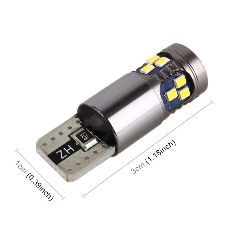 CRP4751WL_2.webp 4 PCS T10 DC12V / 2.5W Car Clearance Light 18LEDs SMD-3020 Lamp Beads - Image 4