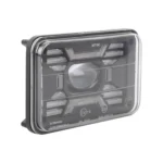 OL-2051S 1 Pair 4x6 inch Off-road Vehicle Modified Angel Devil Eyes Rectangular Headlight - Image 2