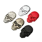 Three-dimensional Devil Skull Metal Plating Car Sticker - Image 2