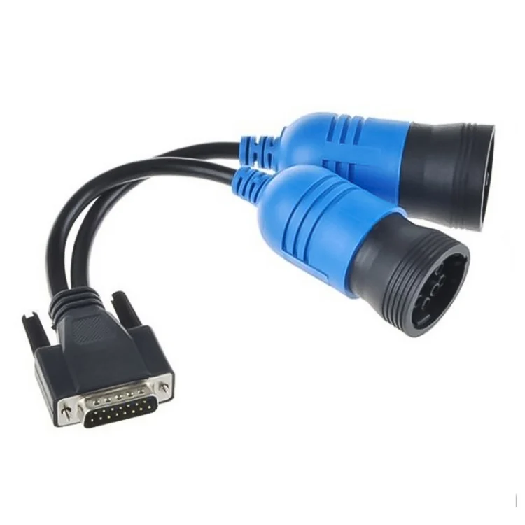 CRP4825_2.webp For Nexiq Pn 405048 6 and 9Pin Y Deutsch Cummins Adapter Truck Diagnose Cable - Image 3