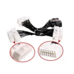 ELM327 OBD2 16Pin Male to 3 Female Car Diagnostic Cable - Image 5