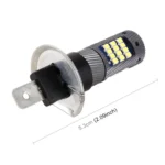 1 Pair H1 DC12V / 5W Car LED Fog Light with 42LEDs SMD-2016 Lamp Beads - Image 3