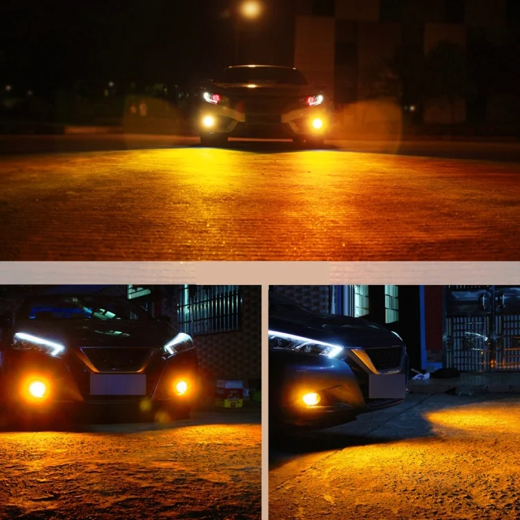 CRP4857YL_5.webp 1 Pair H1 DC12V / 5W Car LED Fog Light with 42LEDs SMD-2016 Lamp Beads - Image 6