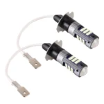 1 Pair H3 DC12V / 5W Car LED Fog Light with 42LEDs SMD-2016 Lamp Beads - Image 2
