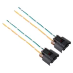 1 Pair 9005 Bulb Holder Base Female Socket with Cable for Toyota - Image 2