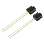 1 Pair Car H11 Bulb Holder Base Female Socket with Cable for BMW - Image 3