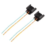 1 Pair Car H11 Bulb Holder Base Female Socket with Cable for Volkswagen - Image 3