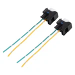 1 Pair Car H11 Bulb Holder Base Female Socket with Cable for Ford - Image 3