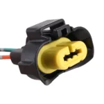 1 Pair Car H11 Bulb Holder Base Female Socket with Cable for Nissan - Image 4