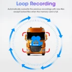 PZ710-W 7 inch Car Digital Wireless Rear-view Split-screen Monitor Single Record - Image 8