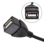 10 PCS Car OTG Head to USB Cable, Cable Length: 10cm - Image 4