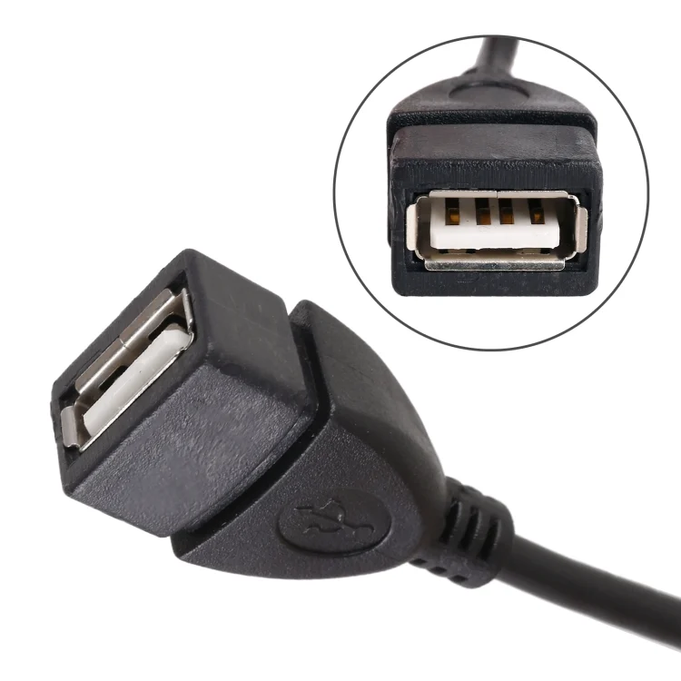 CRP4905_3.webp 10 PCS Car OTG Head to USB Cable, Cable Length: 10cm - Image 4