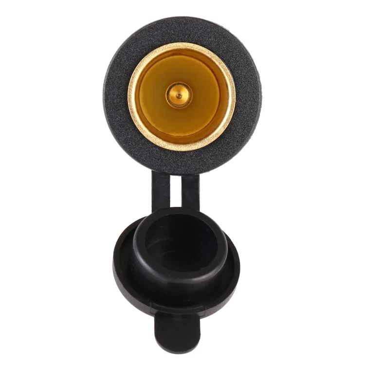 CRP4911_4.webp Car Cigarette Lighter Female Socket Plug Connector with Cover - Image 5