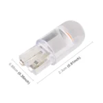 50 PCS T10 DC12V / 0.3W Car Clearance Light COB Lamp Beads - Image 4