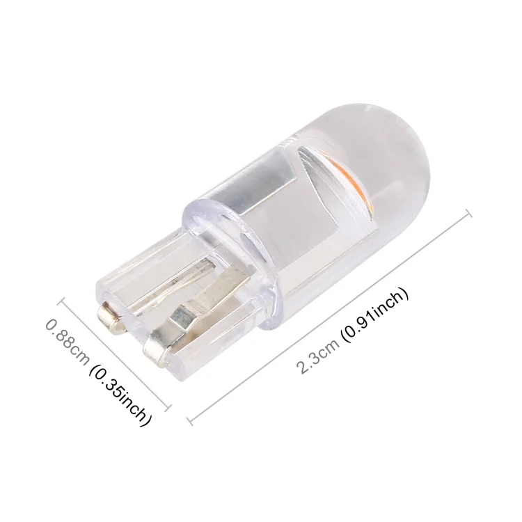 CRP4947YL_2.webp 50 PCS T10 DC12V / 0.3W Car Clearance Light COB Lamp Beads - Image 4