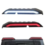 Car Modified Segmented Rear Wing Spoiler with Light for Jeep Wrangler JK 2007-2017, EU Version - Image 6