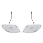 Car Transparent Wheel Eyebrow Side Light Turn Signal Leaf Plate Lamp for Jeep Wrangler JL 2018- - Image 2