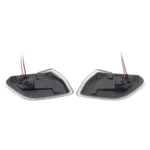 Car Black Wheel Eyebrow Side Light Turn Signal Leaf Plate Lamp for Jeep Wrangler JL 2018- - Image 3