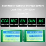 DUOYI DY219A Car 12V / 24V Digital Battery Analyzer Fault Diagnostic Device - Image 4
