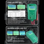 DUOYI DY219A Car 12V / 24V Digital Battery Analyzer Fault Diagnostic Device - Image 6