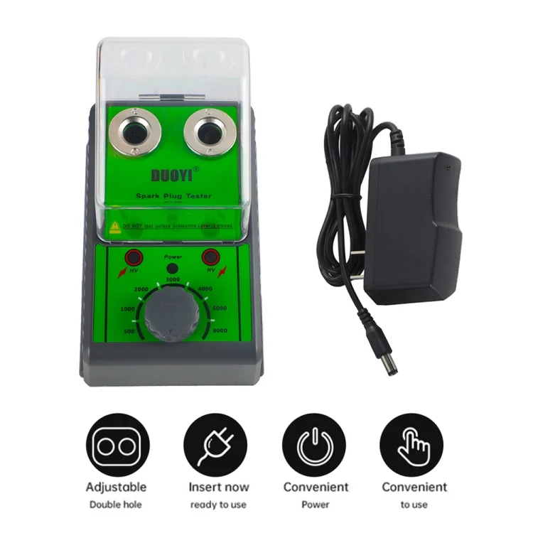 CRP5030_4.webp DUOYI DY28 Car Double Hole Spark Plug Tester, US Plug - Image 5