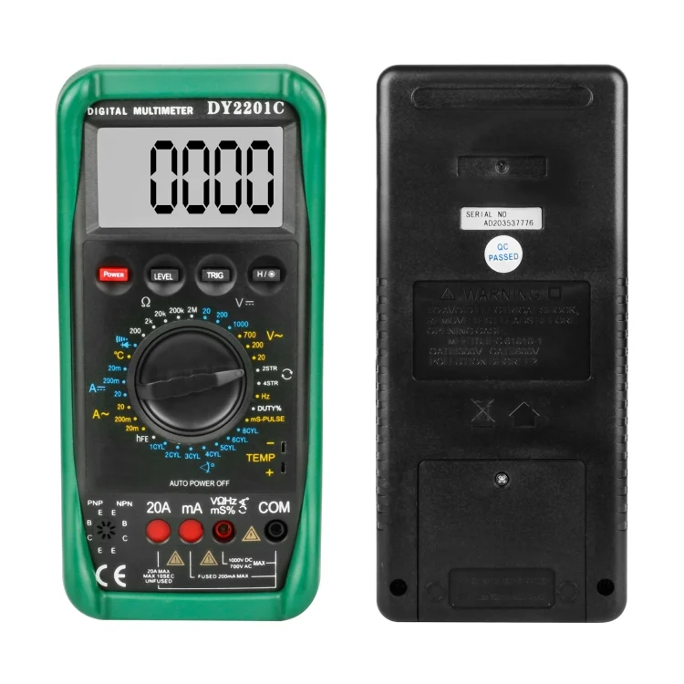 CRP5032_2.webp DUOYI DY2201C Car High-precision Digital Multi-function Maintenance Automatic Universal Meter - Image 3
