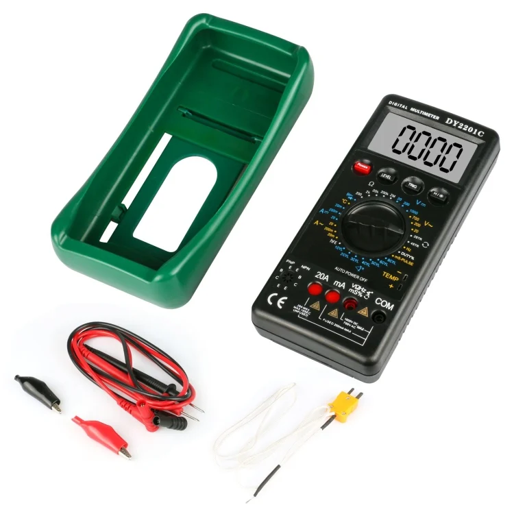 CRP5032_3.webp DUOYI DY2201C Car High-precision Digital Multi-function Maintenance Automatic Universal Meter - Image 4
